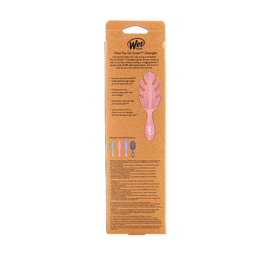 Escova de Cabelo WetBrush Go Green Folha